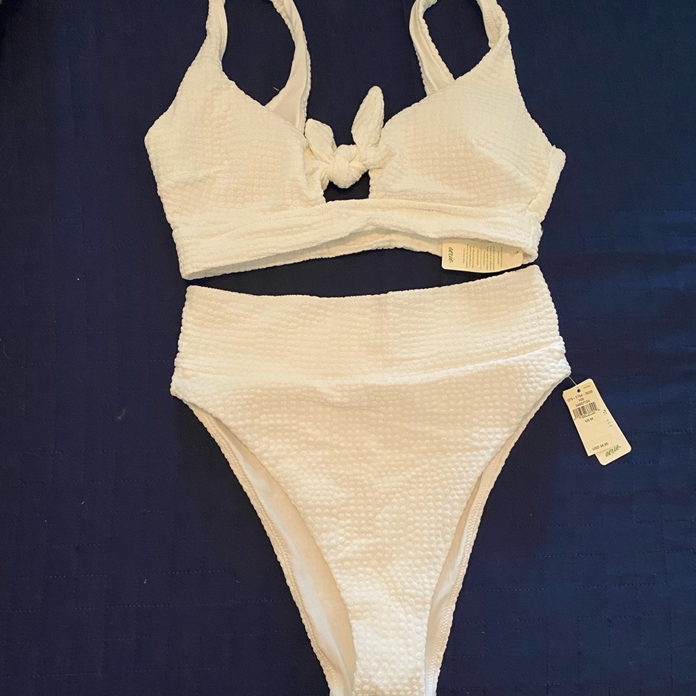 Aerie White Bikini Set